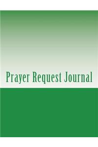 Prayer Request Journal