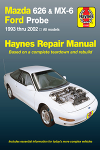 Mazda 626, MX-6 & Ford Probe covering Mazda 626 (93-02), Mazda MX-6 & Ford Probe (93-97) Haynes Repair Manual (USA)
