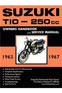 Suzuki T10 1963-1967 Factory Workshop Manual