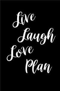 2020 Daily Planner Inspirational Live Laugh Love Plan 388 Pages