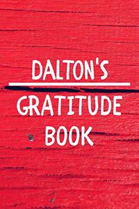 Dalton's Gratitude Journal