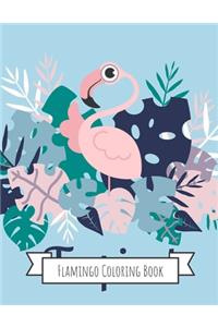 Flamingo Coloring Book