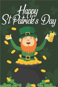 Happy St patrick's Day Journal Gift