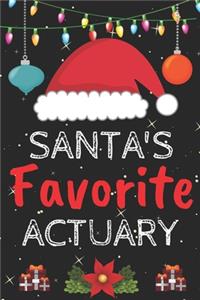 Santa's Favorite actuary