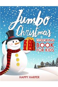 Jumbo Christmas Coloring Book For Kids