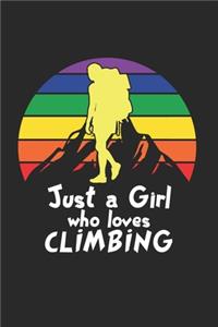Klettern Bouldern Notizbuch