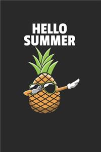 Dabbing Ananas Notizbuch