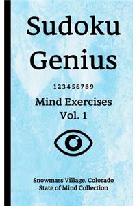 Sudoku Genius Mind Exercises Volume 1