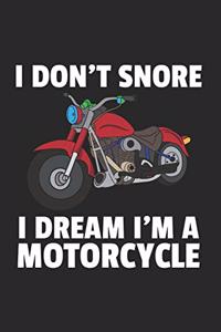 Motorrad Notizbuch