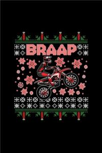 Christmas Motorcycle Motocross Braap Dirt Bike