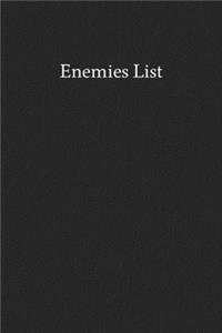 Enemies List