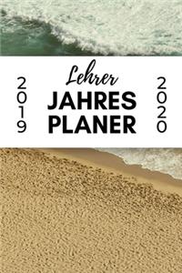 Lehrer Jahres Planer 2019 2020