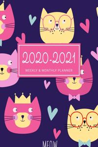 2020-2021 Weekly & Monthly Planner