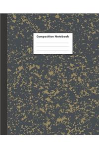 Marbled Composition Notebook