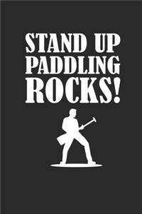 Stand Up Paddling Rocks