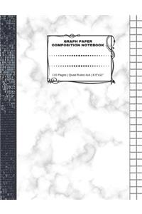 Graph Paper Composition Notebook