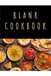 Blank Cookbook