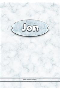 Jon - Lined Notebook