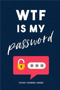 WTF is my Password - Internet Password Logbook -