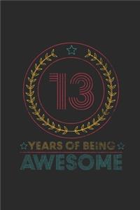 13 Years Of Being Awesome