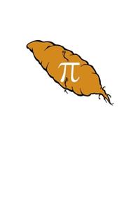 Fun Math Sweet Potato Pi Pie Pun Notebook