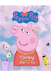 peppa pig coloring book for kids