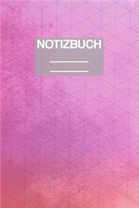 Notizbuch A5 Muster Wasserfarbe Lila Abstrakt