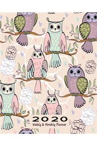 2020 Weekly & Monthly Planner