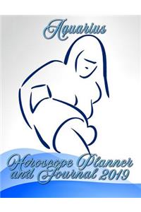 Aquarius Horoscope Planner and Journal 2019
