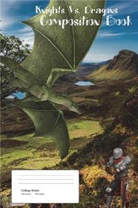 Knights vs. Dragons Composition Book