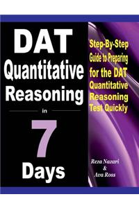 DAT Quantitative Reasoning in 7 Days