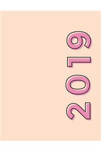 Pink Blush 2019 Planner