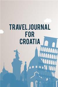 Travel Journal For Croatia