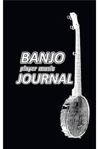 Banjo Player Music Journal