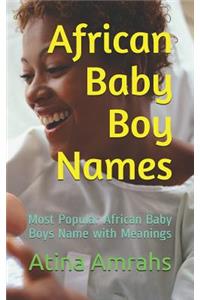 African Baby Boy Names