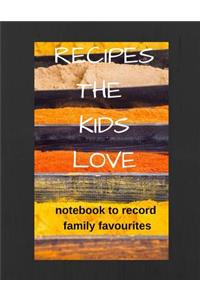 Recipes the Kids Love