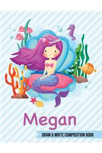Megan Draw and Write Composition Book