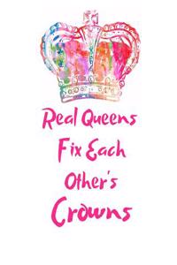 Real Queens Fix Each Other's Crowns