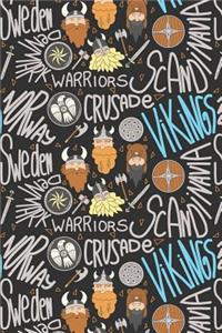 Viking Pattern - Norse Crusaders Dark