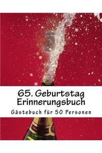 65. Geburtstag Erinnerungsbuch