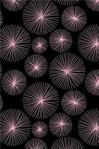 Bullet Journal Notebook Watercolor Dandelion Puff Balls Pattern 5