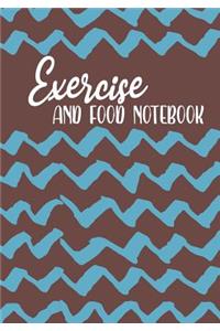 Exercise And Food Notebook