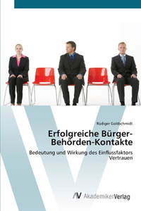 Erfolgreiche Bürger-Behörden-Kontakte