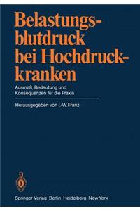Belastungsblutdruck Bei Hochdruckkranken