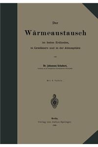 Wärmeaustausch Im Festen Erdboden, in Gewässern Und in Der Atmosphäre