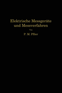 Elektrische Meßgeräte und Meßverfahren