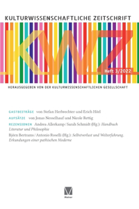 Kulturwissenschaftliche Zeitschrift 3/2022