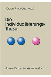 Individualisierungs-These