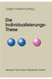 Individualisierungs-These