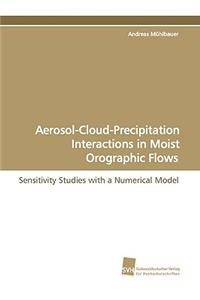 Aerosol-Cloud-Precipitation Interactions in Moist Orographic Flows